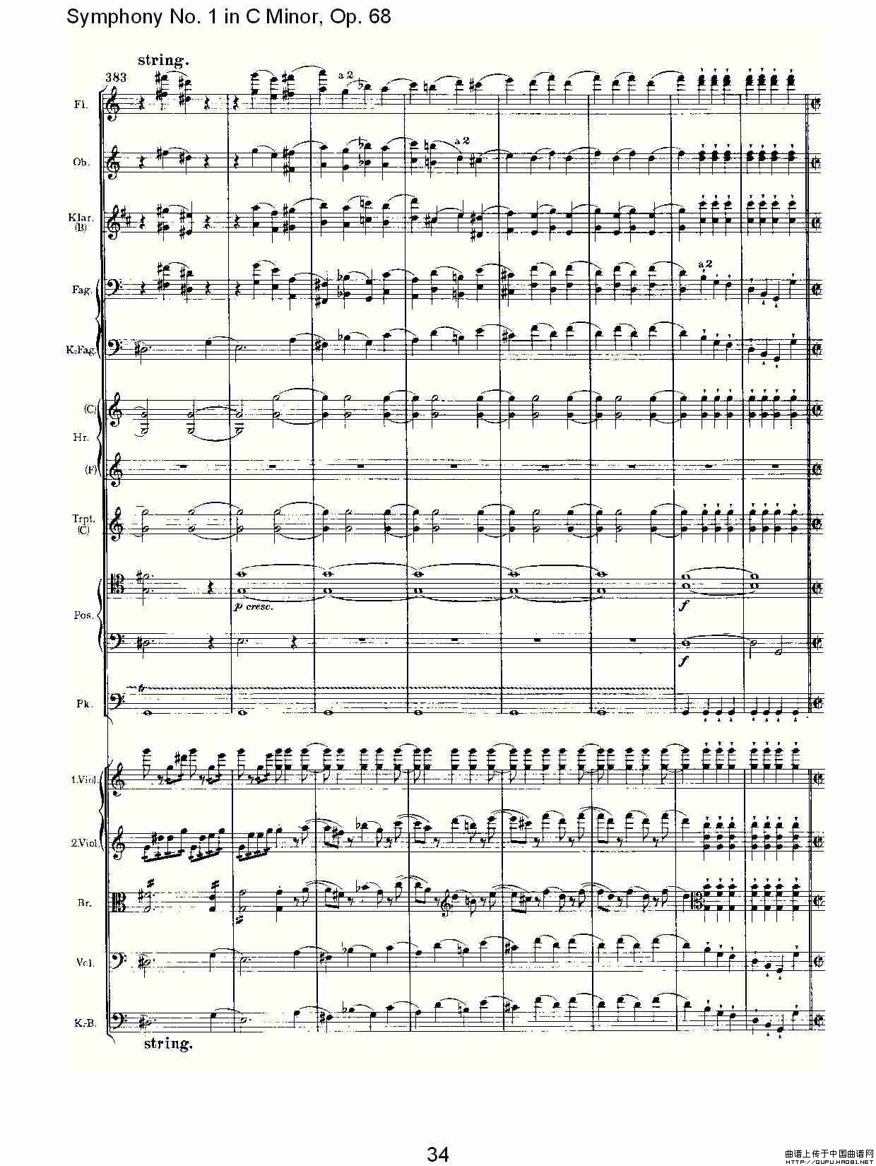 午夜男女自慰在线观看 C小调第一交响曲, Op.68 第四乐章（二）