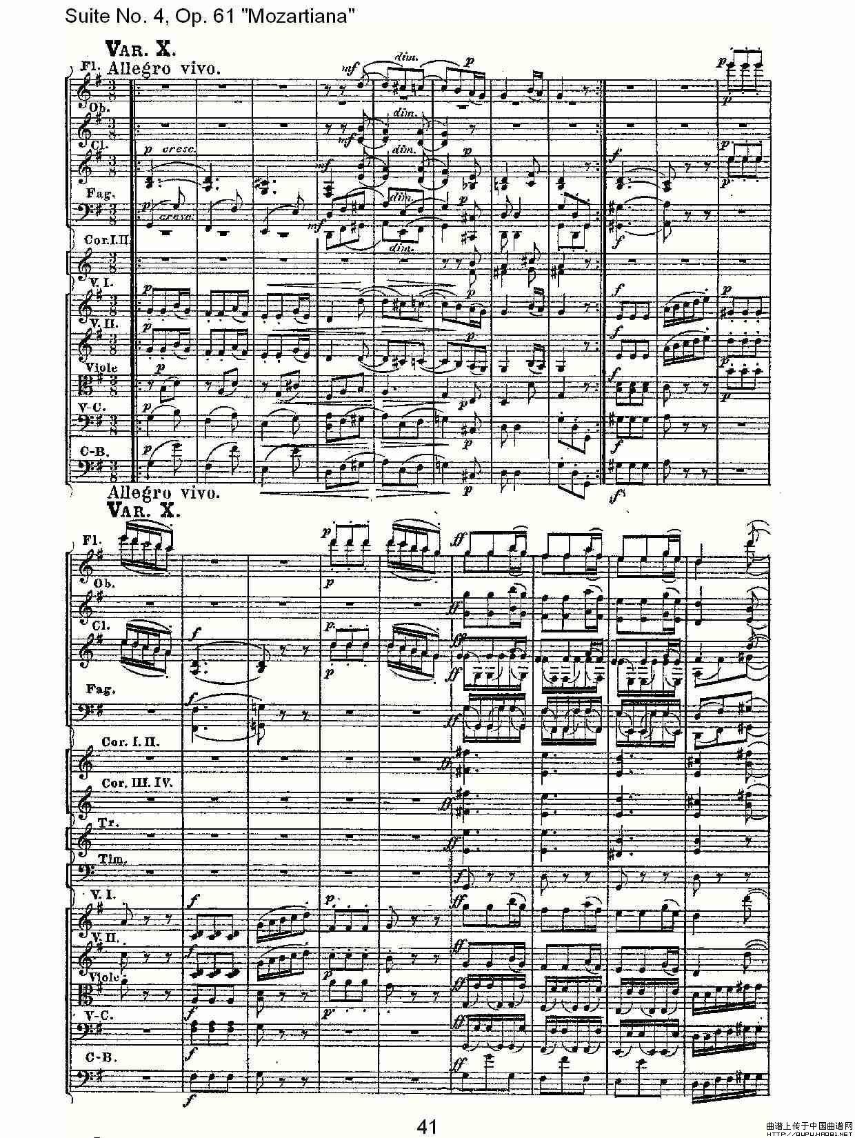 五十路の完熟豊満无码 Suite No. 4, Op.61