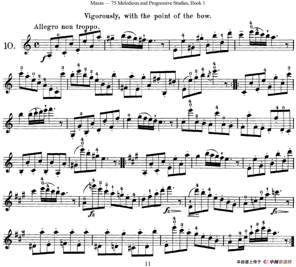 午夜男女自慰在线观看 马扎斯小提琴练习曲 Op.36 第一册 特殊练习曲（10）